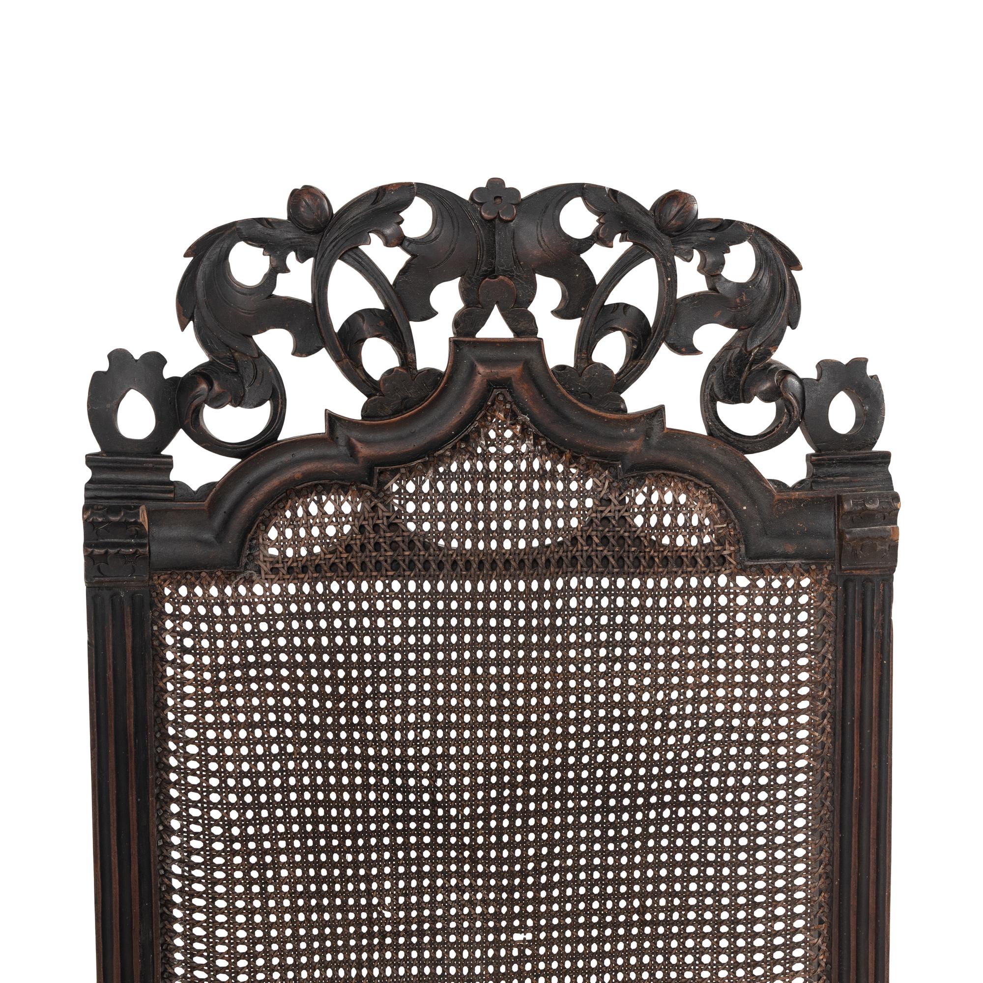 A William and Mary Walnut Armchair