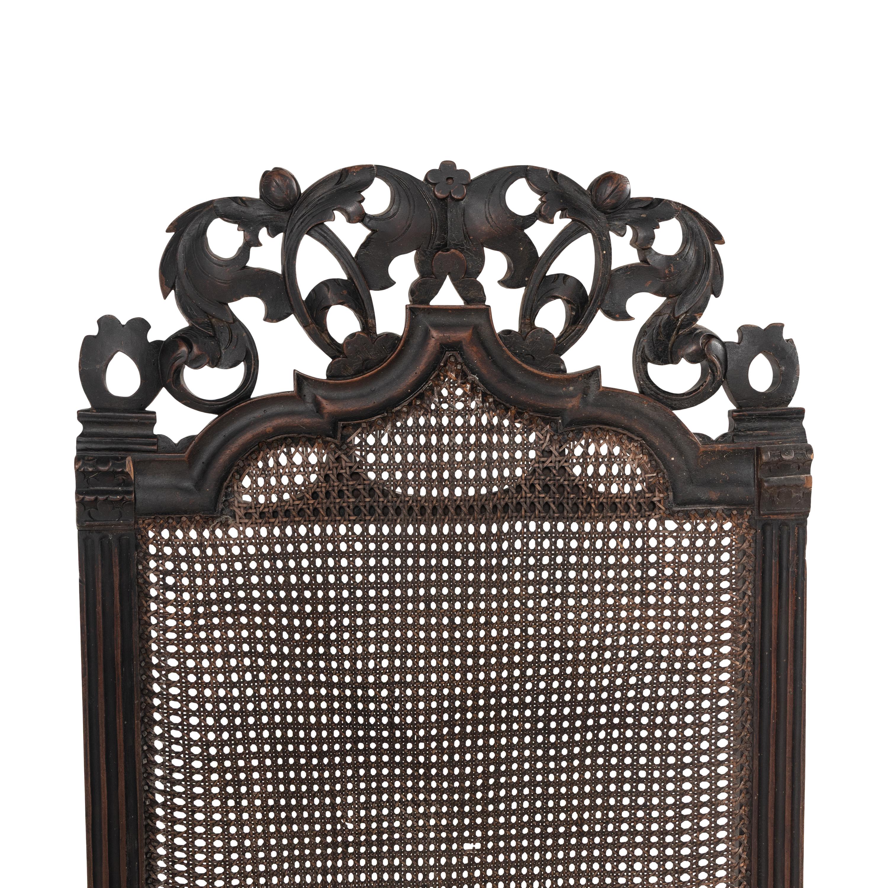 A William and Mary Walnut Armchair
