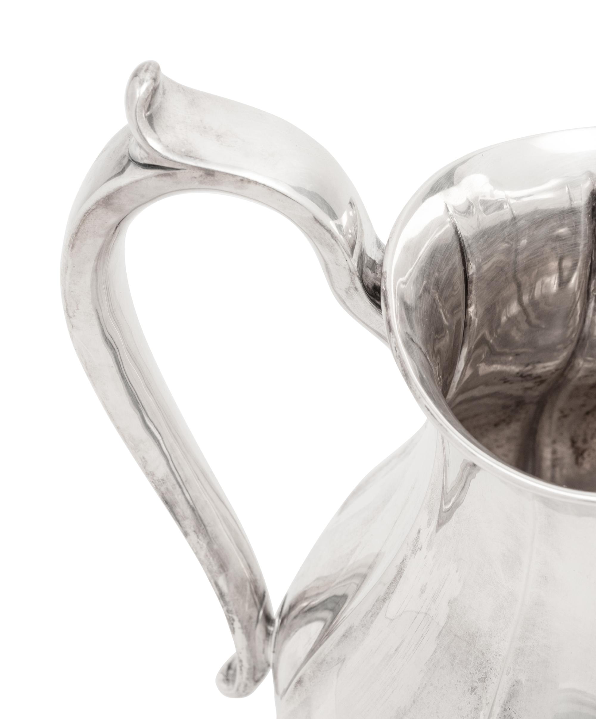 An American Silver Water Pitcher