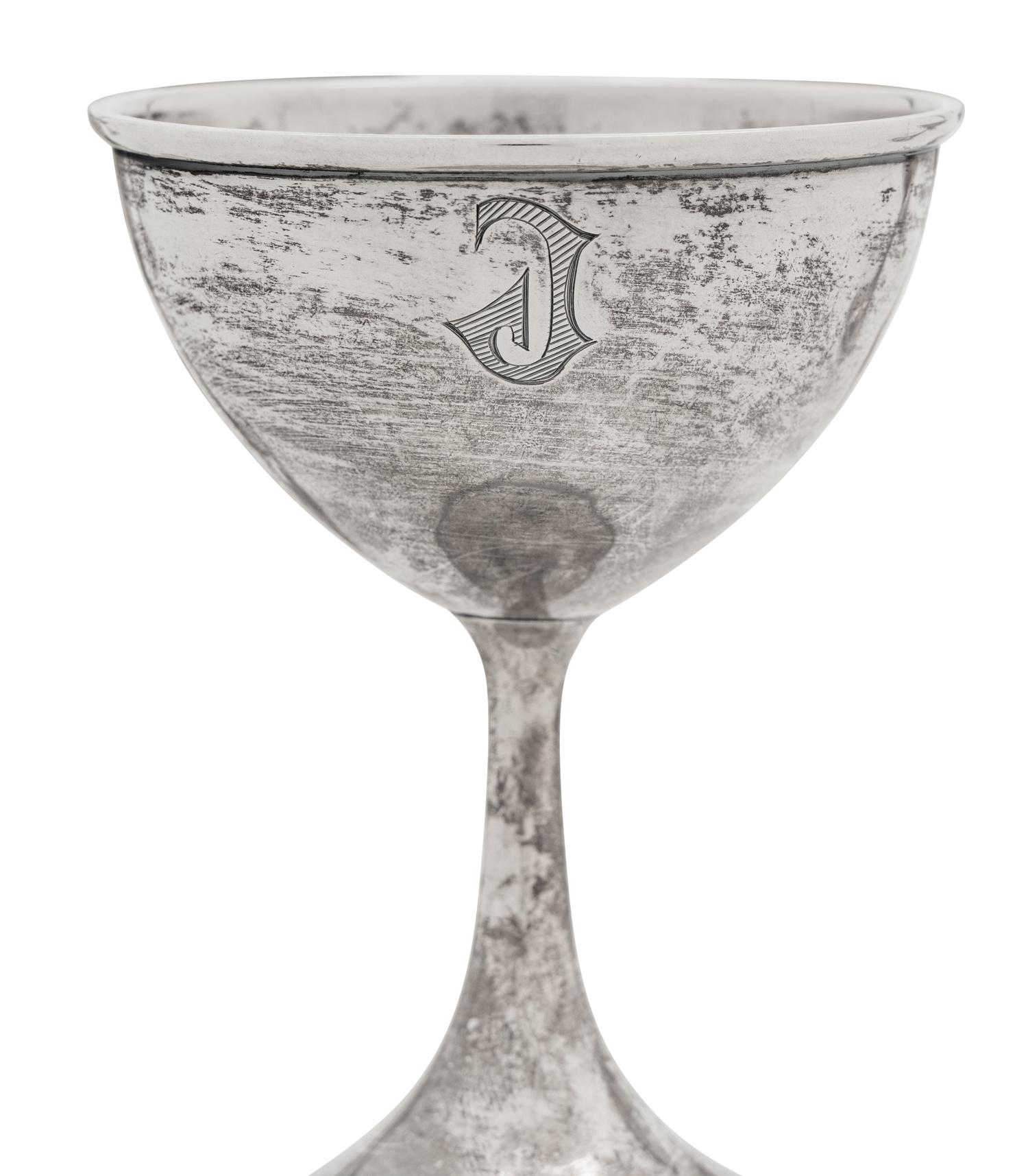 A Set of Eight American Silver Coupes