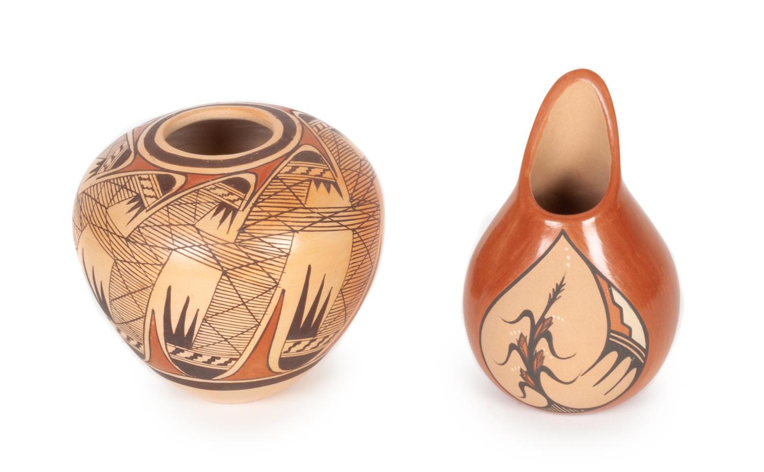Miriam Nampeyo Height 4 x diameter 4 3/4 inches — (Hopi, b.1956)