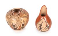 Miriam Nampeyo Height 4 x diameter 4 3/4 inches — (Hopi, b.1956)