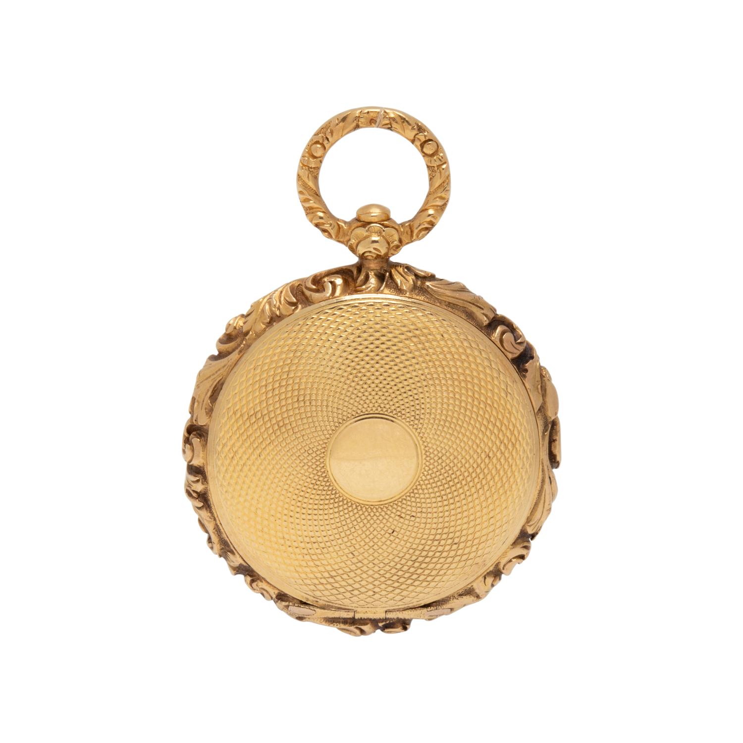 ANTIQUE, GOLD-FILLED LOCKET