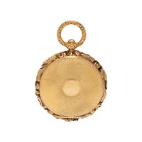 ANTIQUE, GOLD-FILLED LOCKET