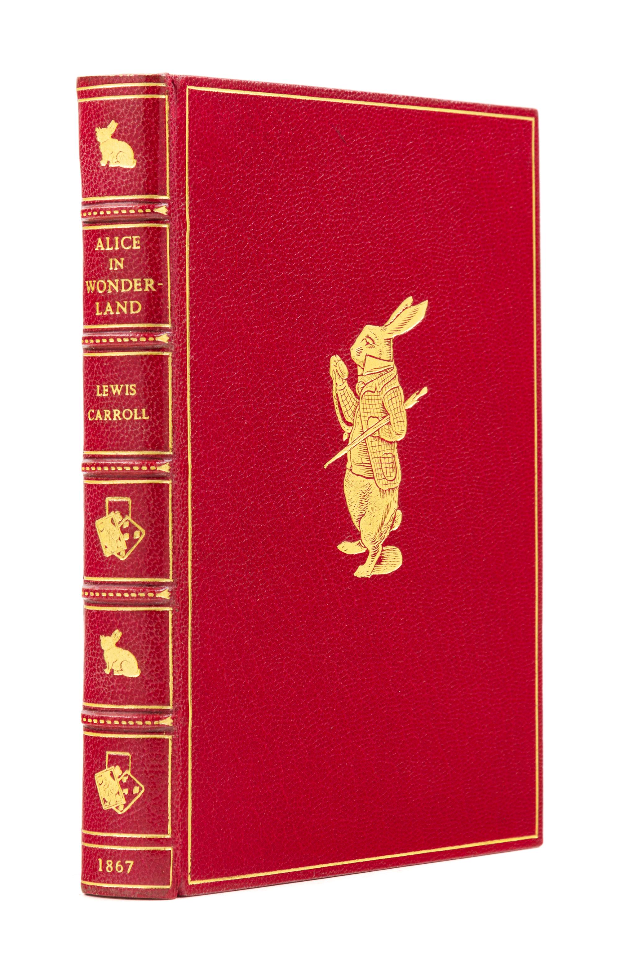 DODGSON, Charles Lutwidge ("Lewis Carroll") (1832-1898). Alice's Adventures in Wonderland. London: Macmillan and Co., 1867.