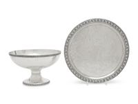 Two Tiffany and Co. Silver Table Articles