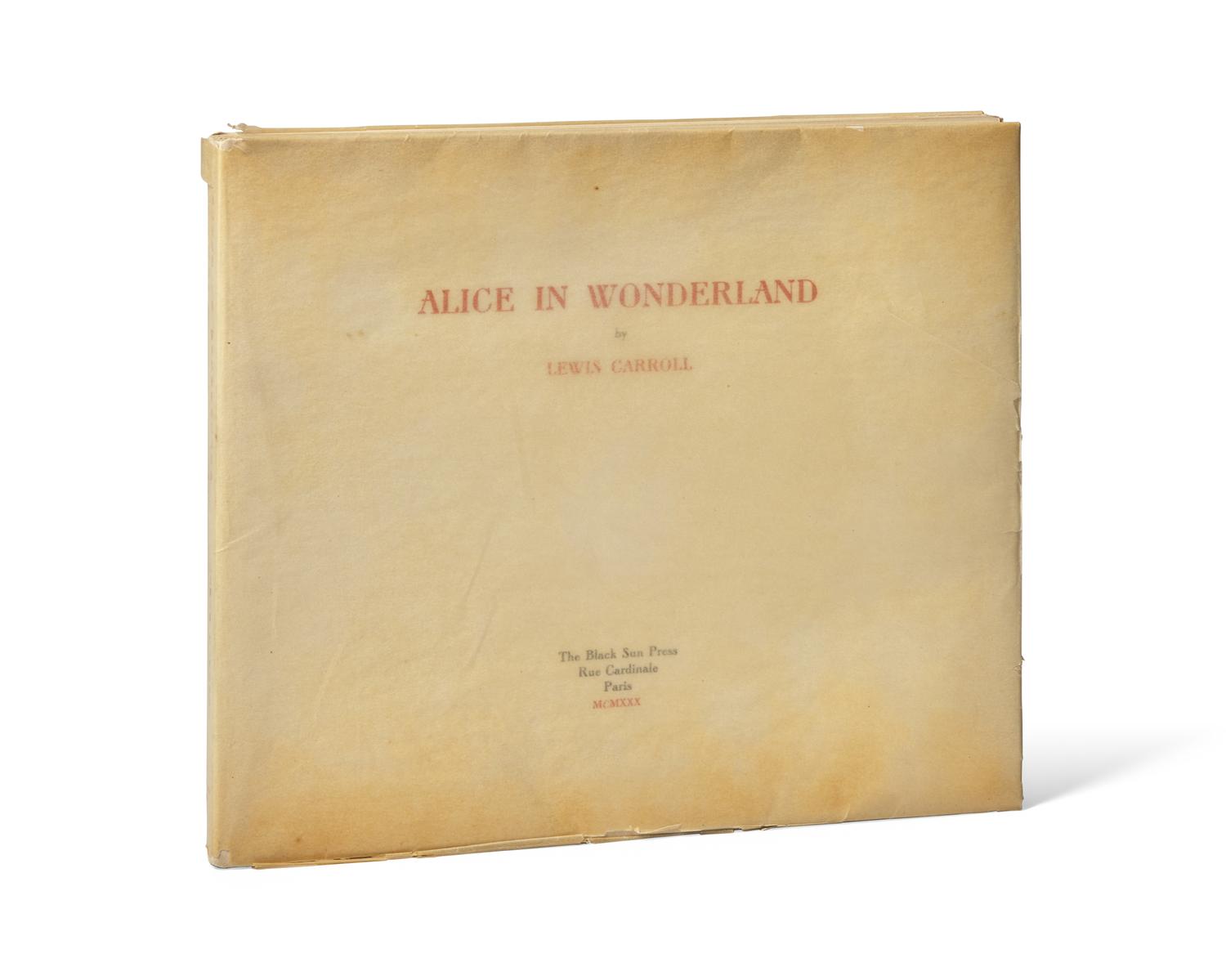 [Black Sun Press] Carroll, Lewis. Alice in Wonderland
