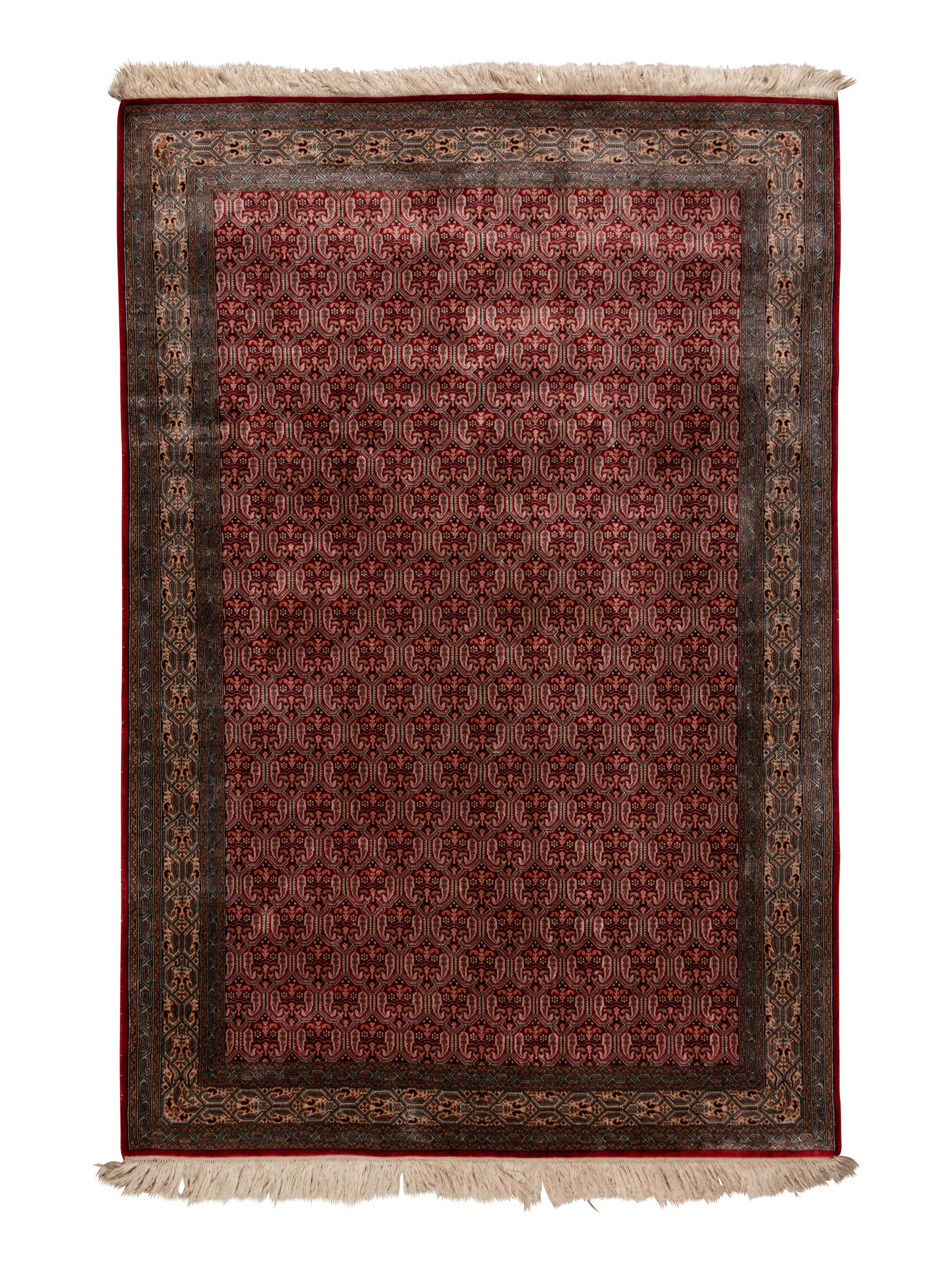An Indian Silk Rug
