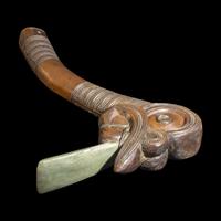 A Maori Wood Adze