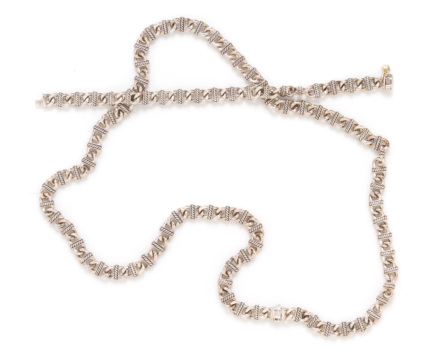 A Collection of Sterling Silver Jewelry, David Yurman, 67.20 dwts.