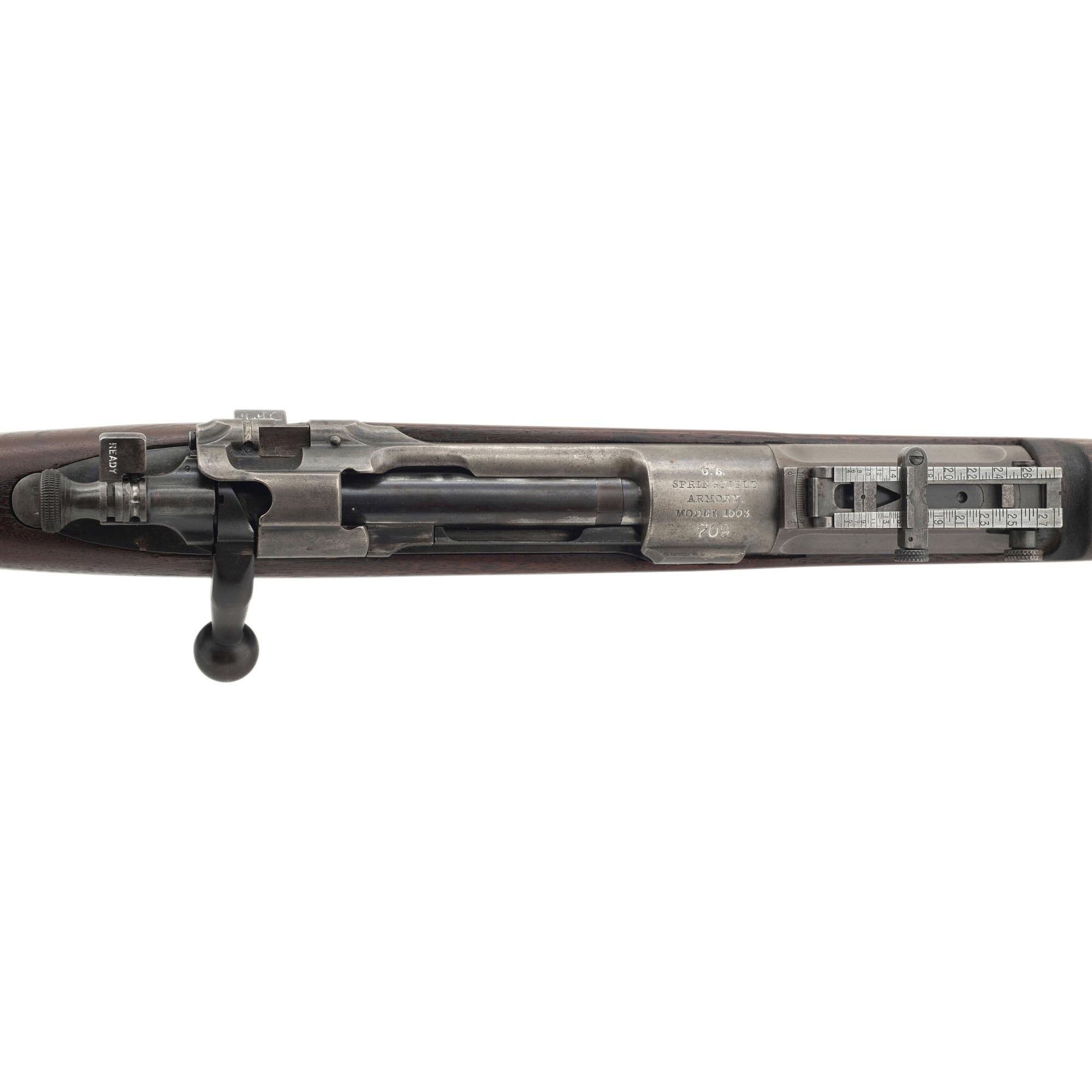 **Early US Model 1903 Ramrod Bayonet Rifle Converted To 1905 Standard