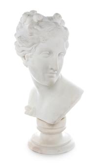 After Antonio Canova, (Early 20th Century), Bust of Venus Italica