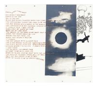 Opal Gospel (complete set of ten screenprints in colors on movable acrylic panels with the original Lucite base and screenprinted stainless steel cover), 1971