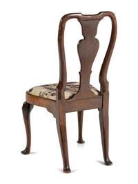 A George II Walnut Side Chair