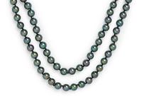 SOLD: MIKIMOTO, CULTURED TAHITIAN PEARL NECKLACE