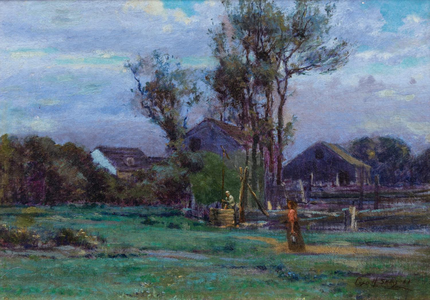 George Smillie, (American, 1840-1921), The Homestead