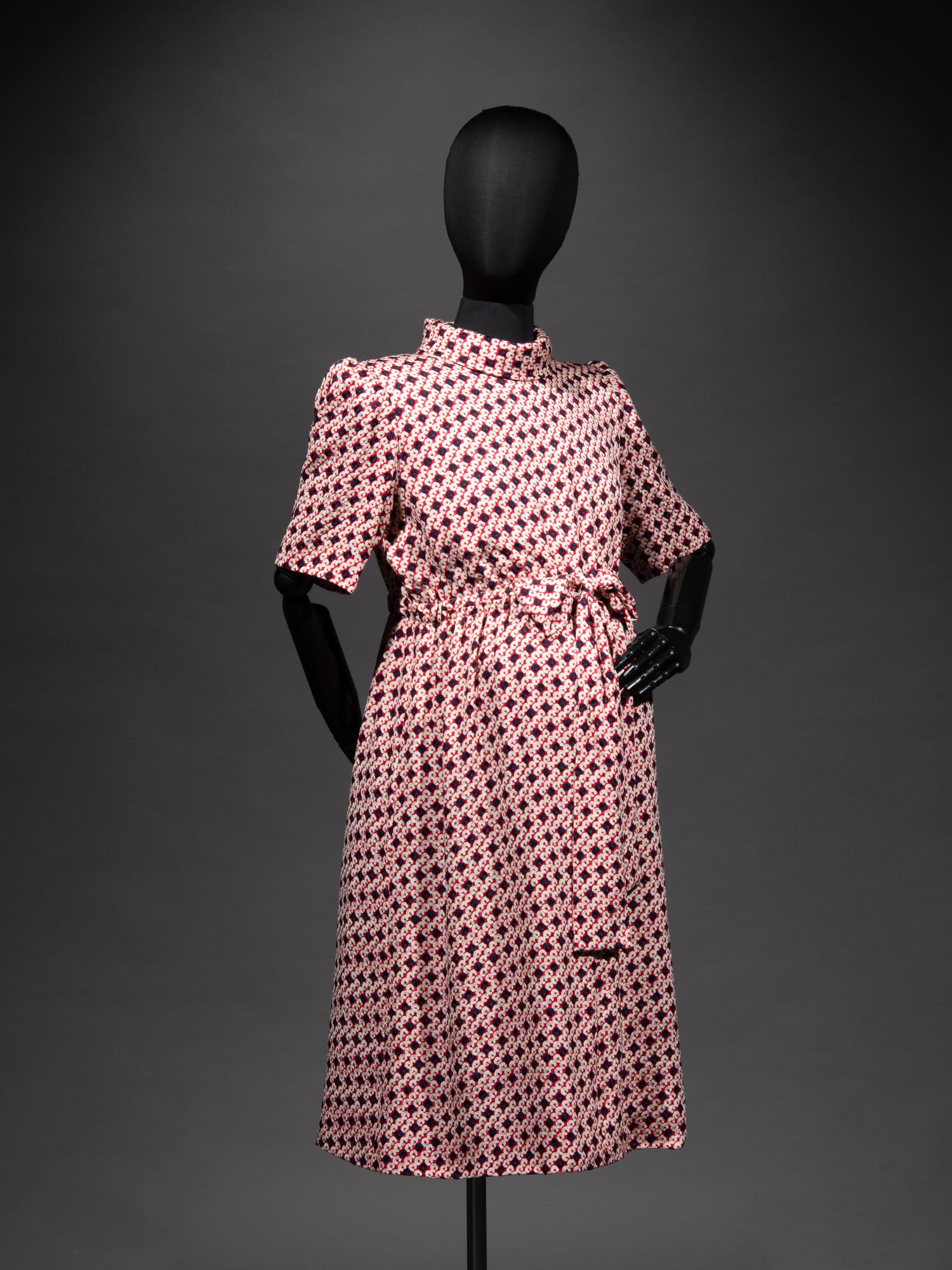 Two Givenchy Haute Couture Maternity Dresses, c.1984