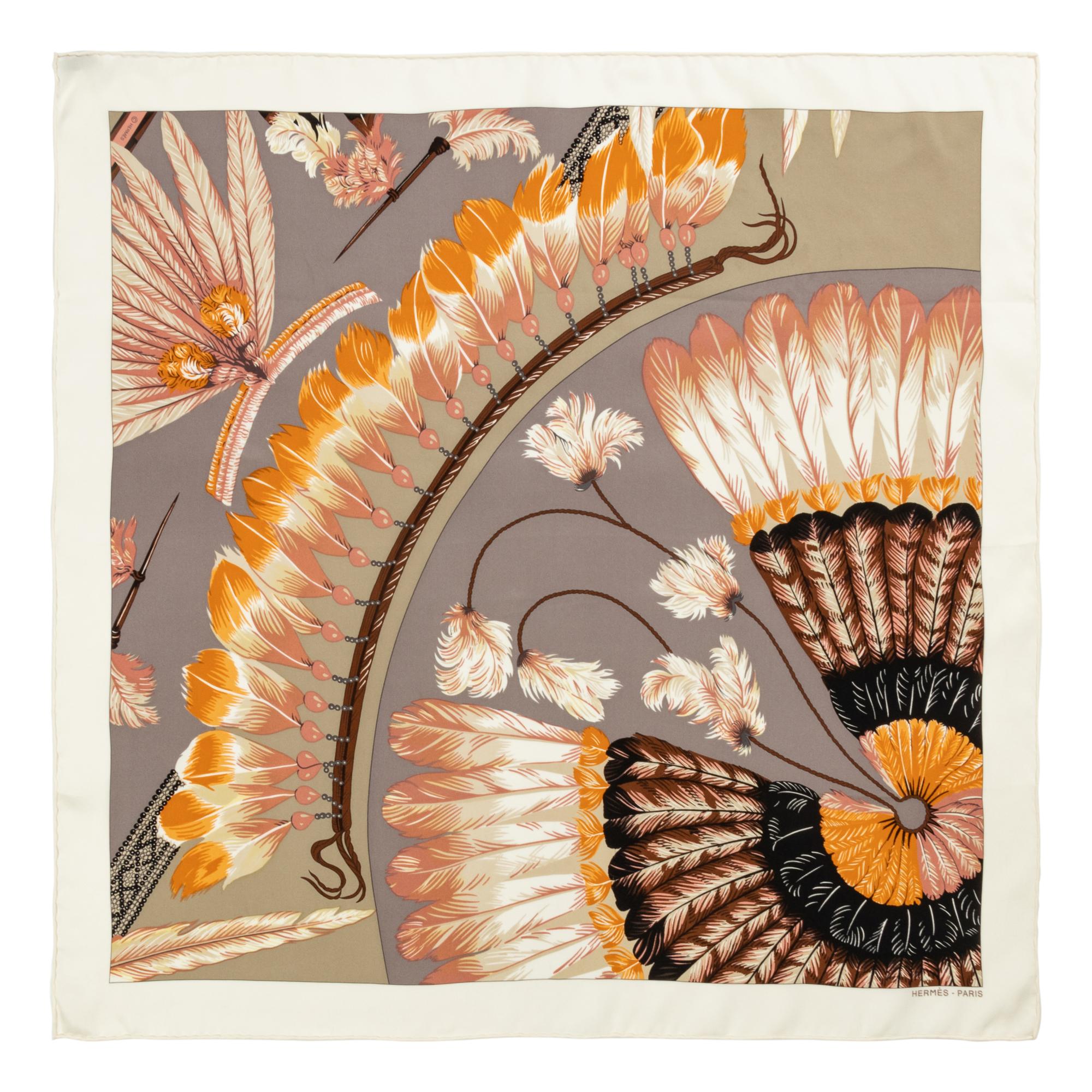 Four Hermès Scarves, Two 45cm and Two 60cm, 1992 - 2018