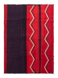 Navajo Germantown Moki Pattern Weaving / Rug