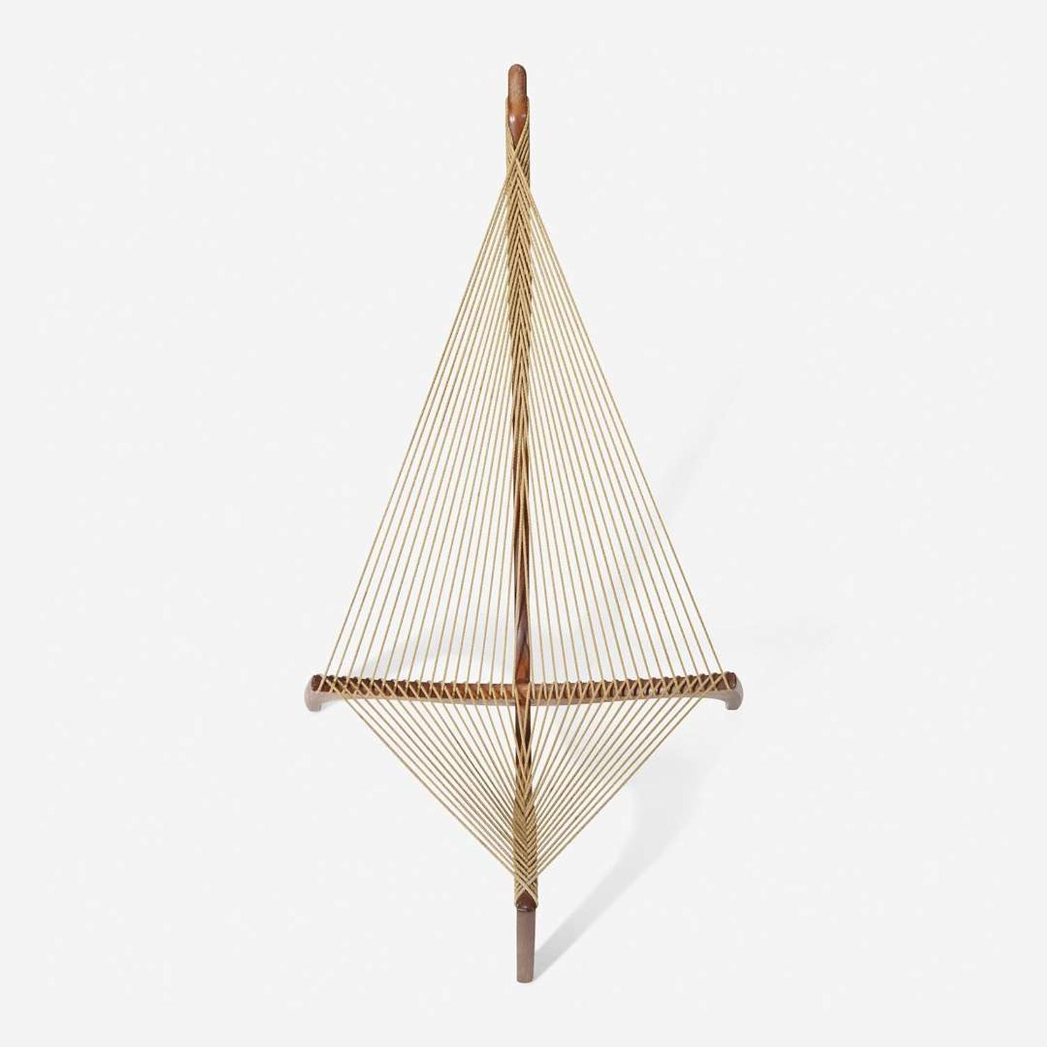 Jørgen Høvelskov (Danish, 1935-2005) "Harp" Chair, Jørgen Christensens Snedkeri, Denmark, Designed 1968