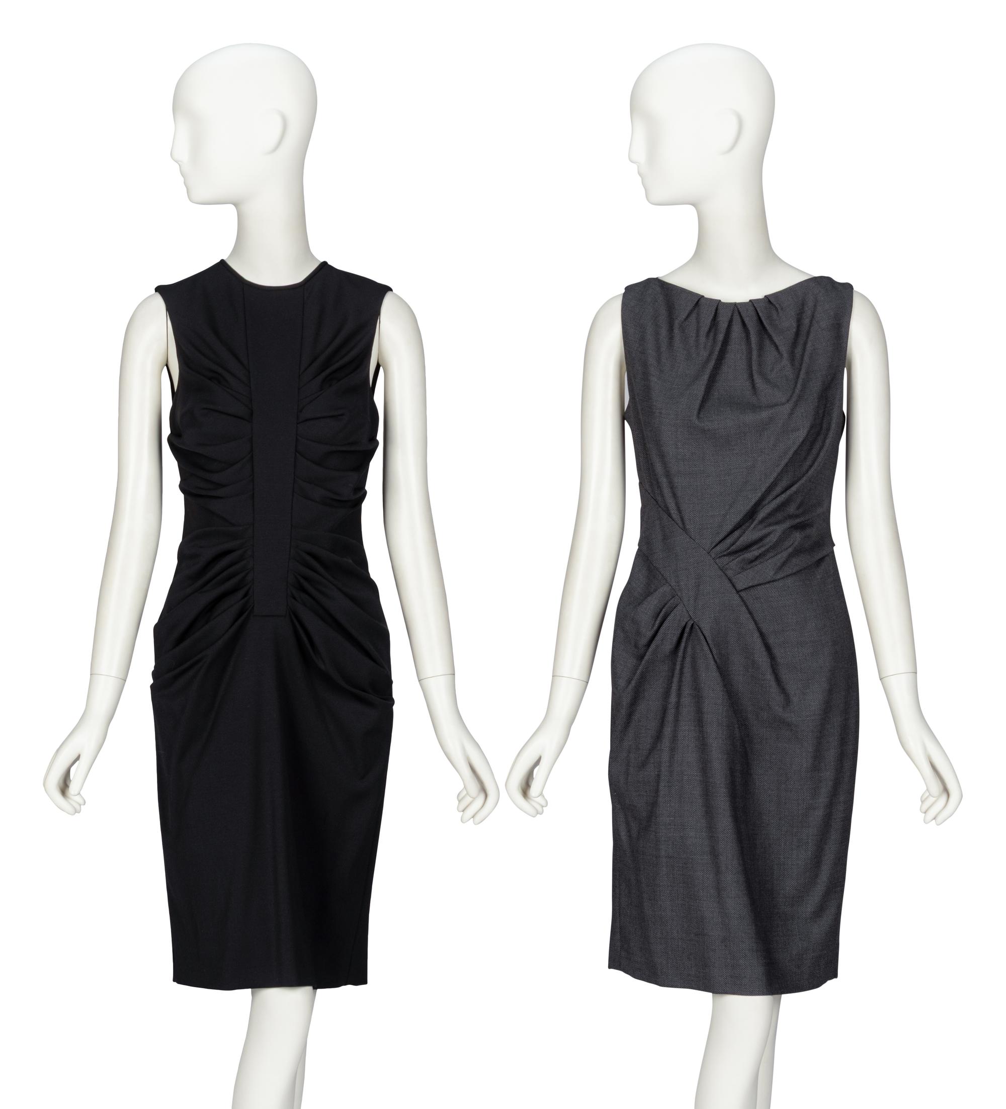 Christian Dior by John Galliano , Two Sleeveless Sheath Dresses