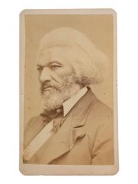 [DOUGLASS, Frederick]. Ohio album containing CDV of Douglass by George Kendall Warren, ca 1879.