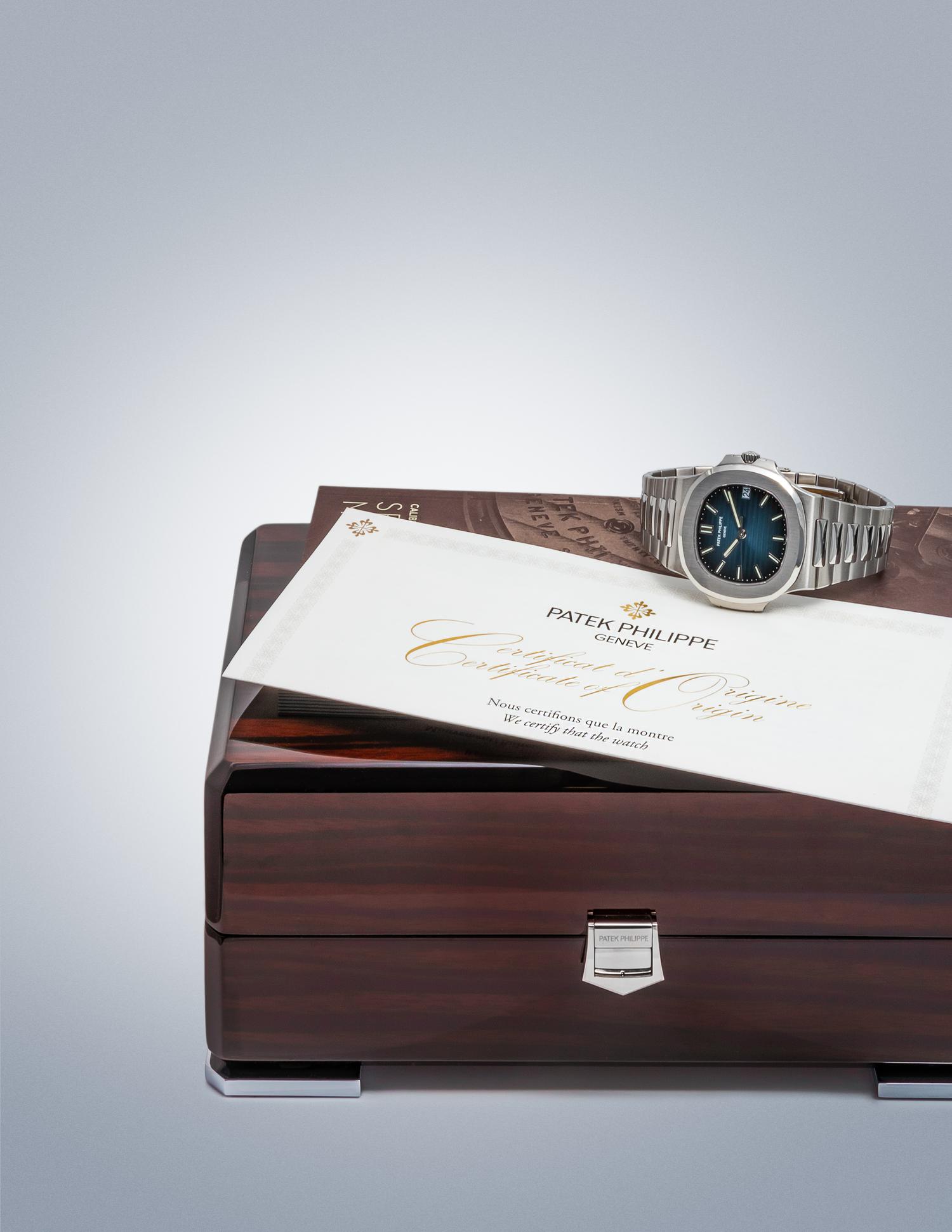 PATEK PHILIPPE, STAINLESS STEEL REF. 5711/1A-010 'NAUTILUS' WRISTWATCH
