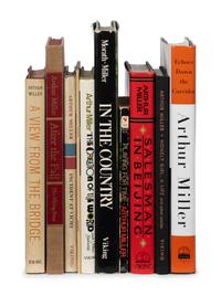 MILLER, Arthur (1915-2005). A group of 13 works, MANY SIGNED BY MILLER, comprising: