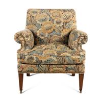 A Georgian Style Upholstered Armchair