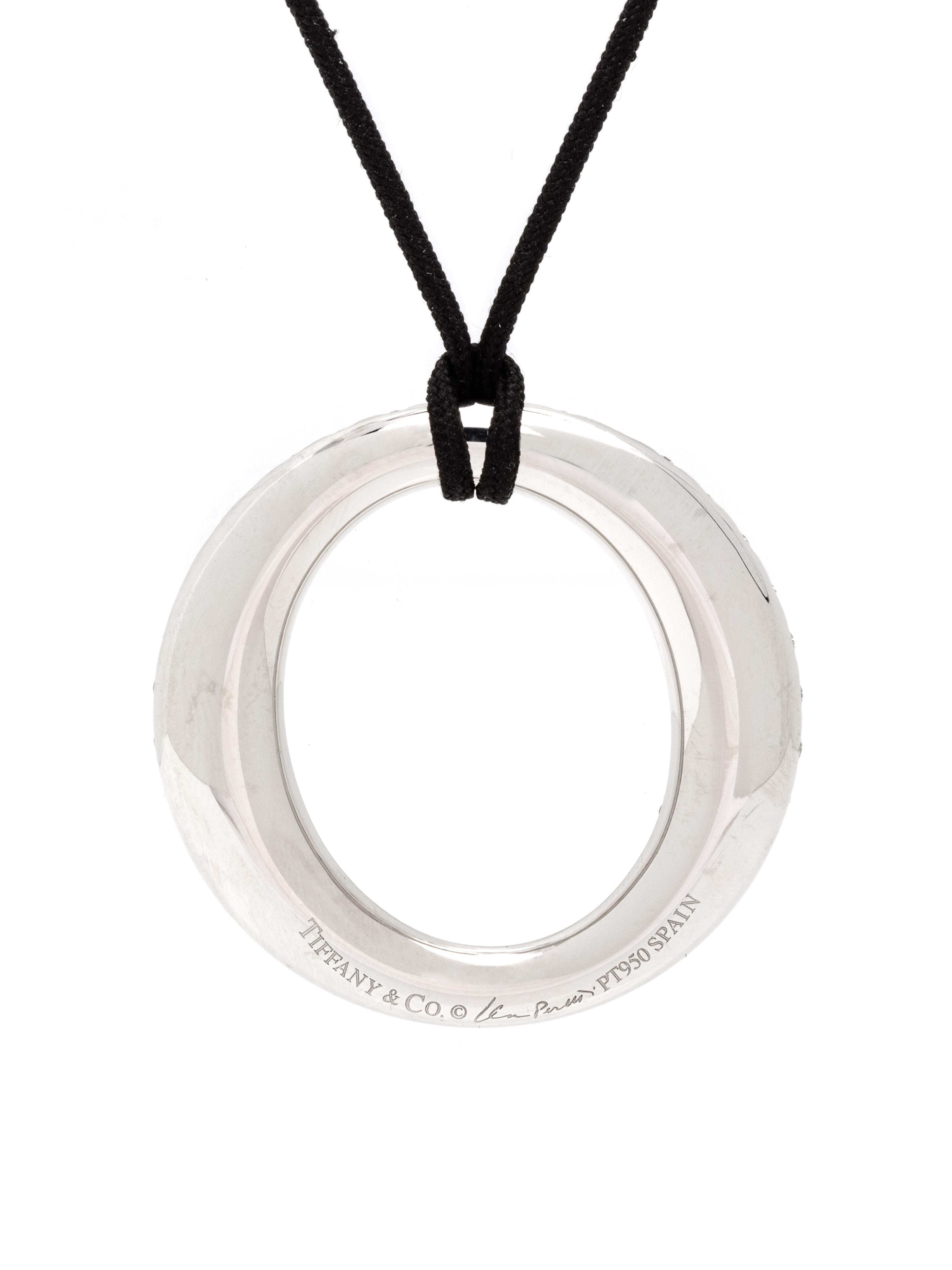 TIFFANY & CO., ELSA PERETTI, DIAMOND 'SEVILLANA' PENDANT