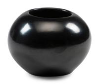 Blackware Pottery Bowl, 1956-1965