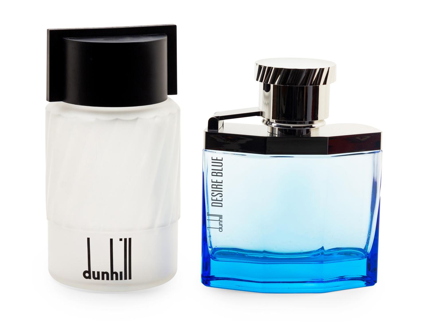 A Group of Two Dunhill Factice Perfume Bottles