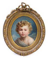 C. Freijberg, (19th Century), Portrait of a Child, 1871
