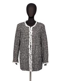 Chanel, Sequin-Trim Tweed Jacket