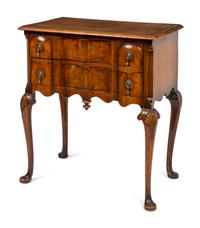 A Dutch Walnut Dressing Table