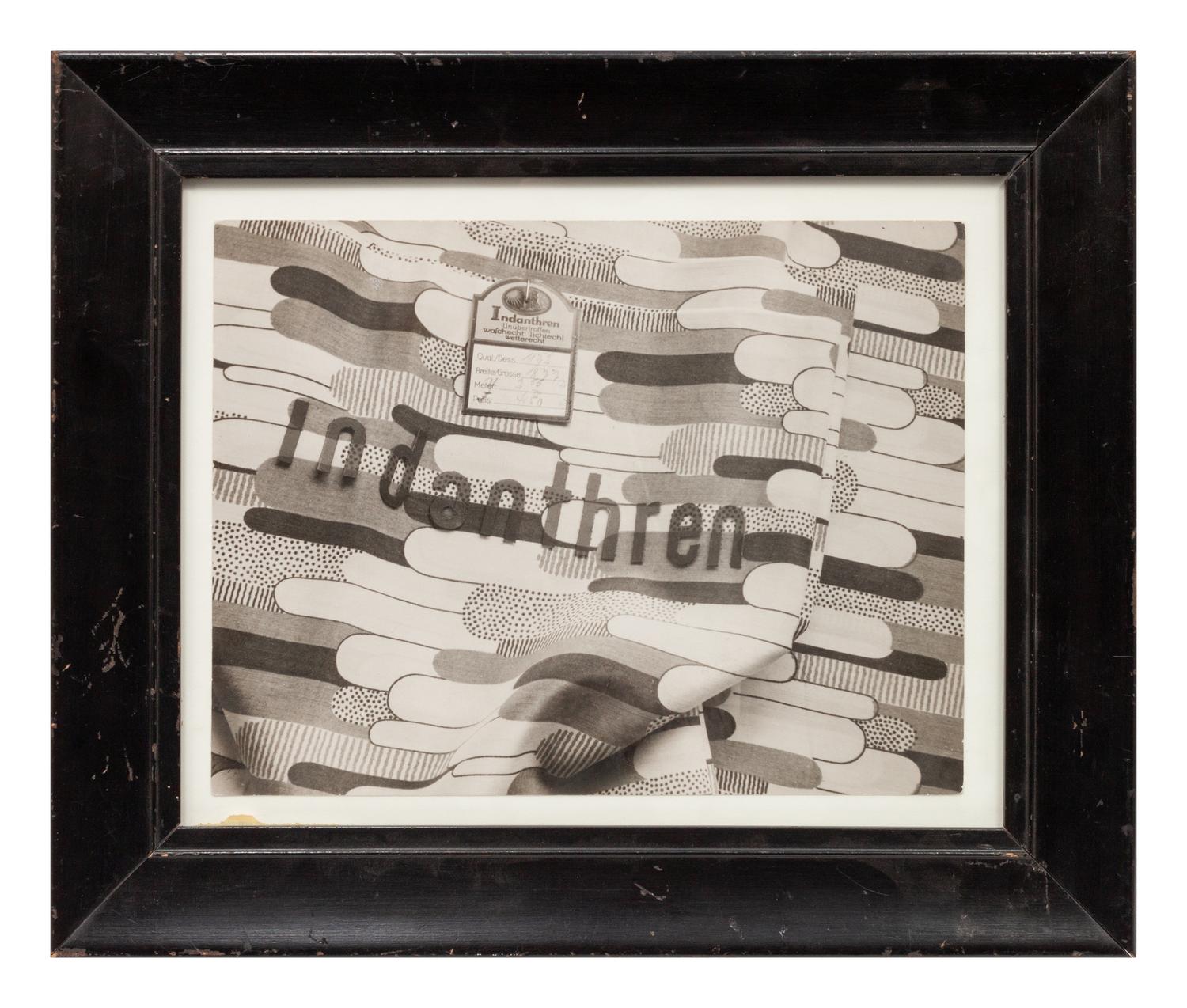 A group of three photographs (Untitled (Celaskon) ; Untitled (Indanthren ); Untitled (Psychoton) , c. 1930