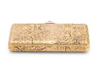 A Russian Gold Samodorok Cigarette Case