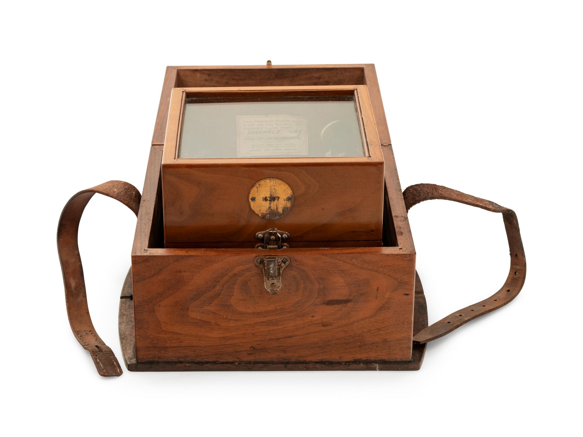 An English Mahogany Cased Three-Day Ship's Chronometer