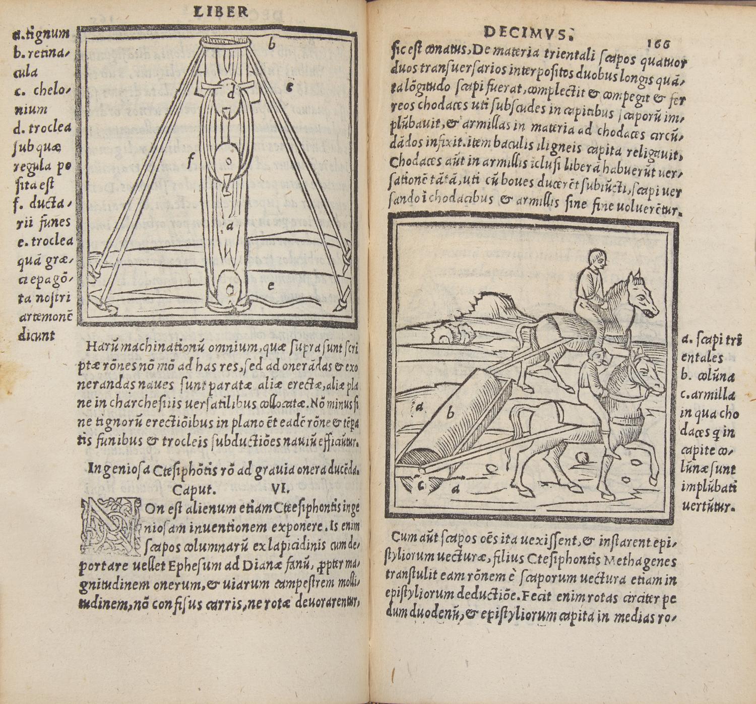 [Architecture] [Vitruvius]. Vitruvius iterum et frontinus a' locundo revisi repurgatique quantum ex collatione licuit