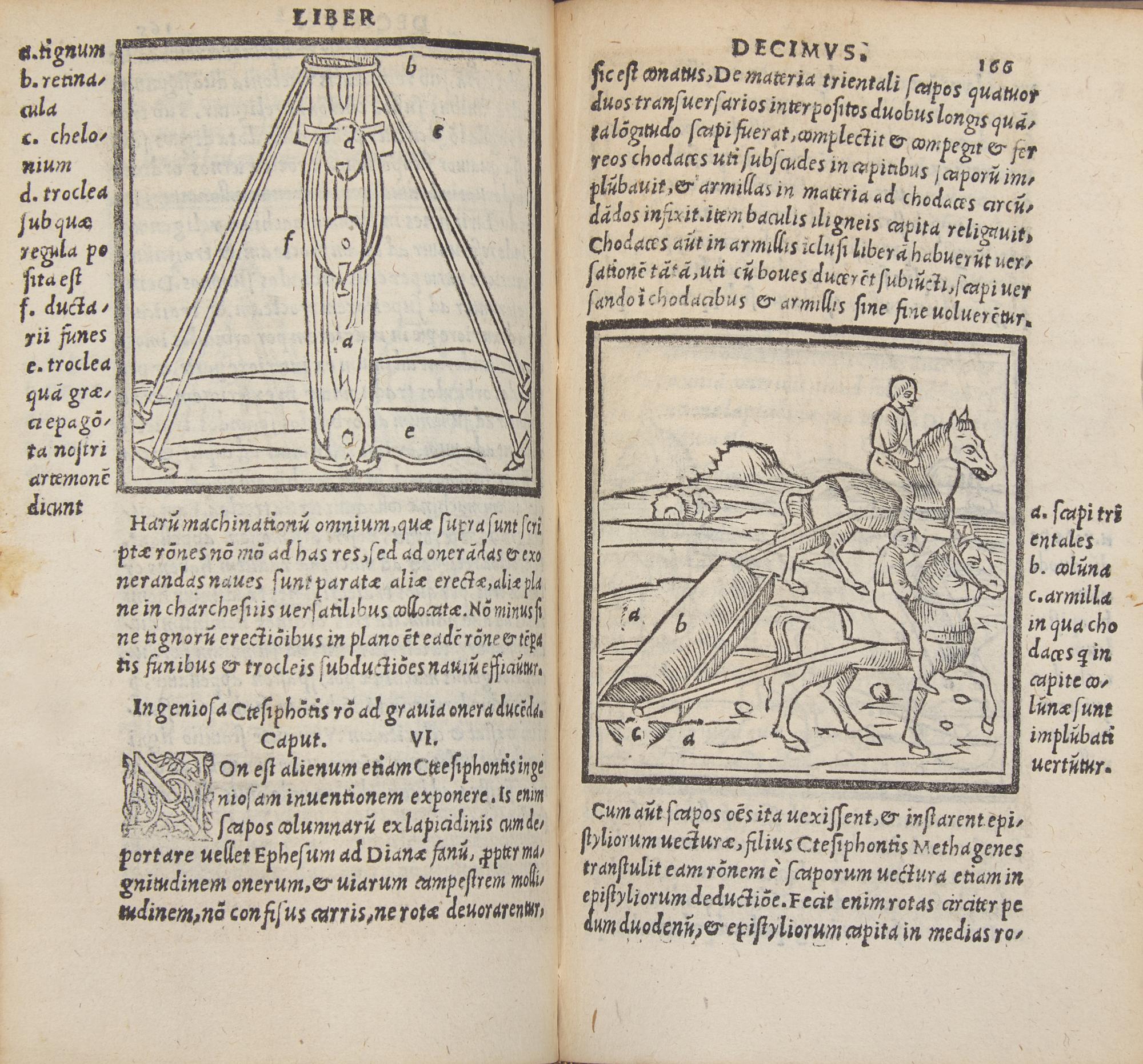 [Architecture] [Vitruvius]. Vitruvius iterum et frontinus a' locundo revisi repurgatique quantum ex collatione licuit