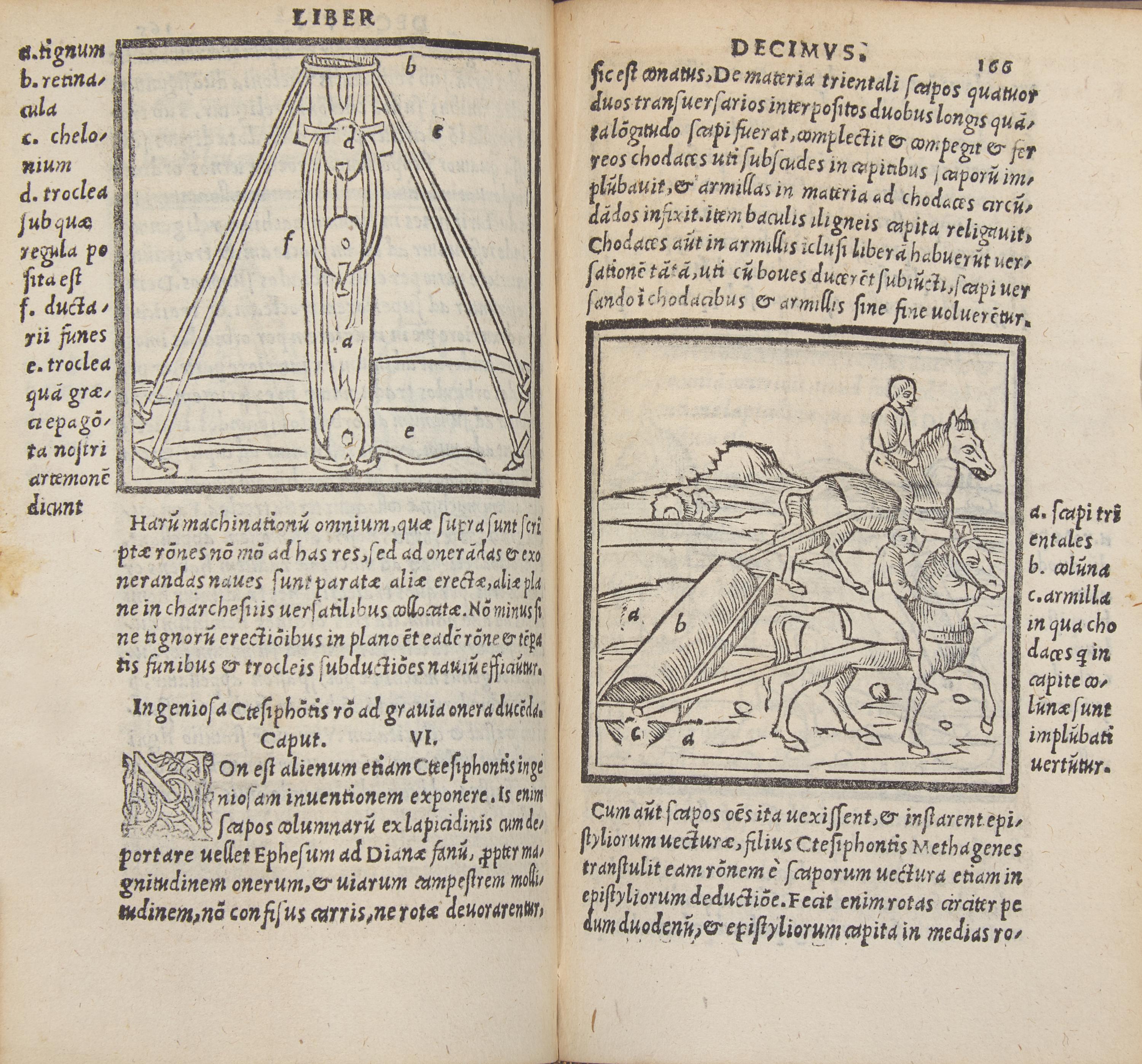 [Architecture] [Vitruvius]. Vitruvius iterum et frontinus a' locundo revisi repurgatique quantum ex collatione licuit