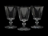 A Set of Ten Baccarat Embassy Water Goblets