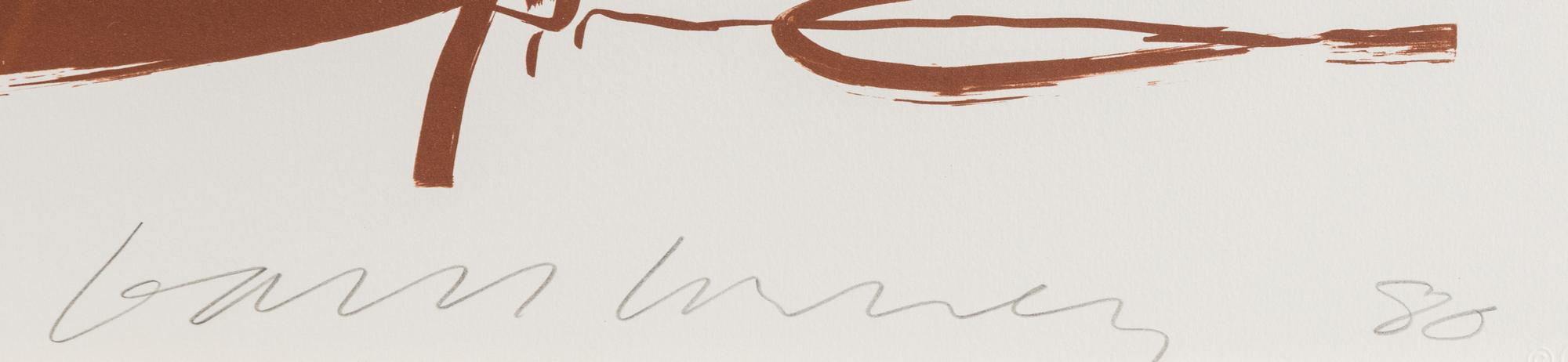 Bill Burroughs (from A Series of Hand Drawn Lithographs from 1979-80 ), 1995