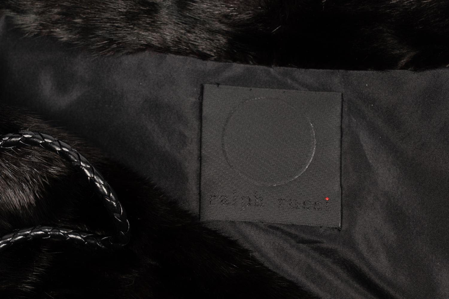 Ralph Rucci Ermine Fur Jacket