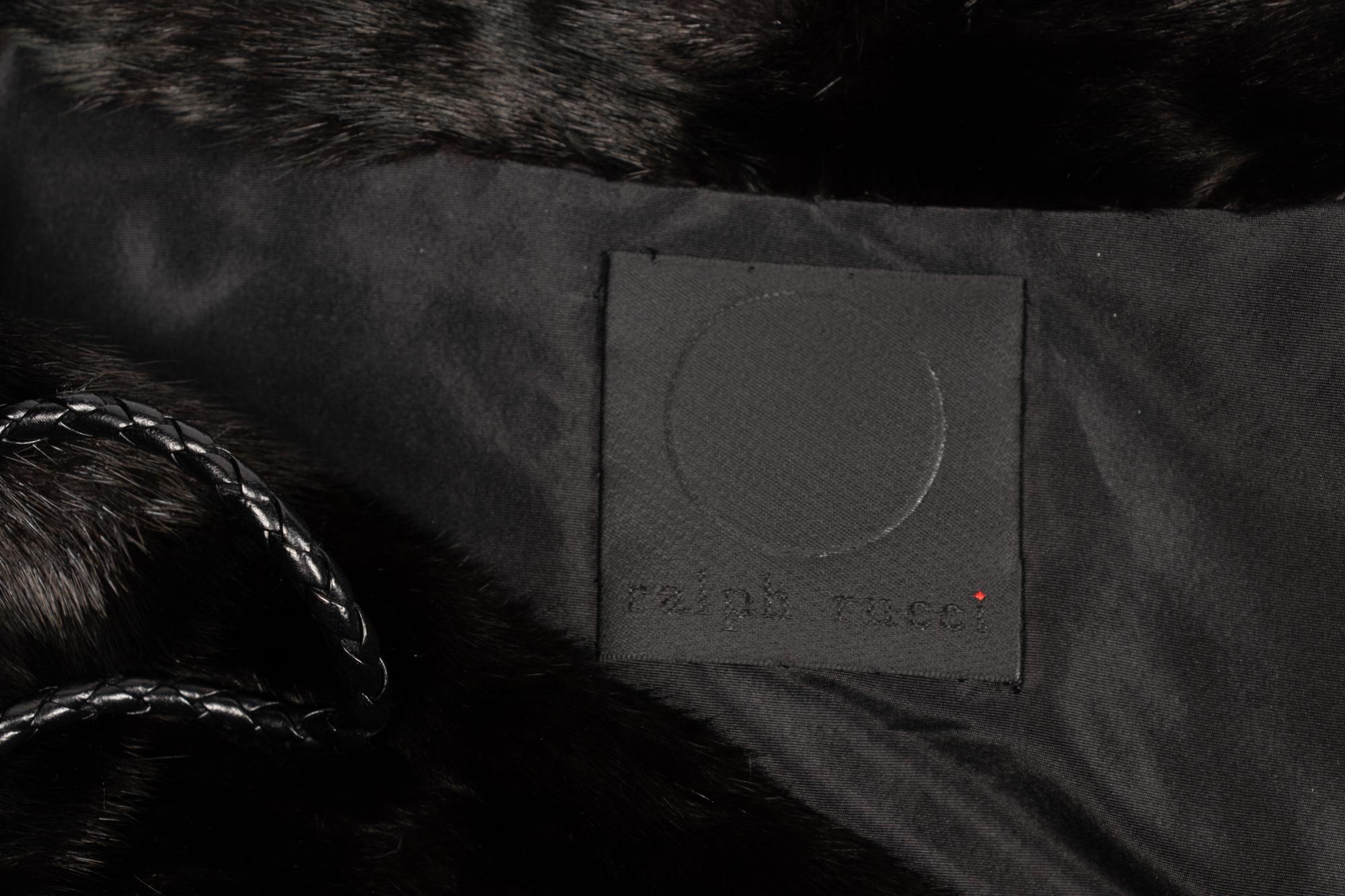 Ralph Rucci Ermine Fur Jacket