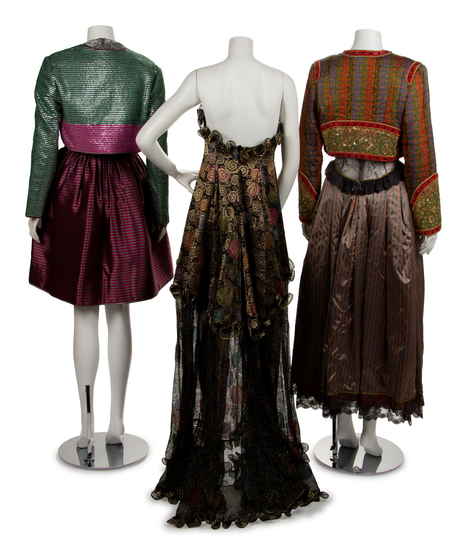 Three Geoffrey Beene Dresses, Fall 1988