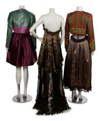 Three Geoffrey Beene Dresses, Fall 1988