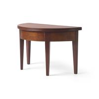 A Miniature Federal Inlaid Mahogany Demilune Console Table