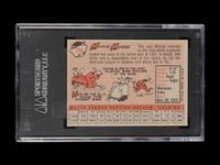 A 1958 Topps Minnie Minoso Baseball Card No. 295 (SGC 8 NM-MT)