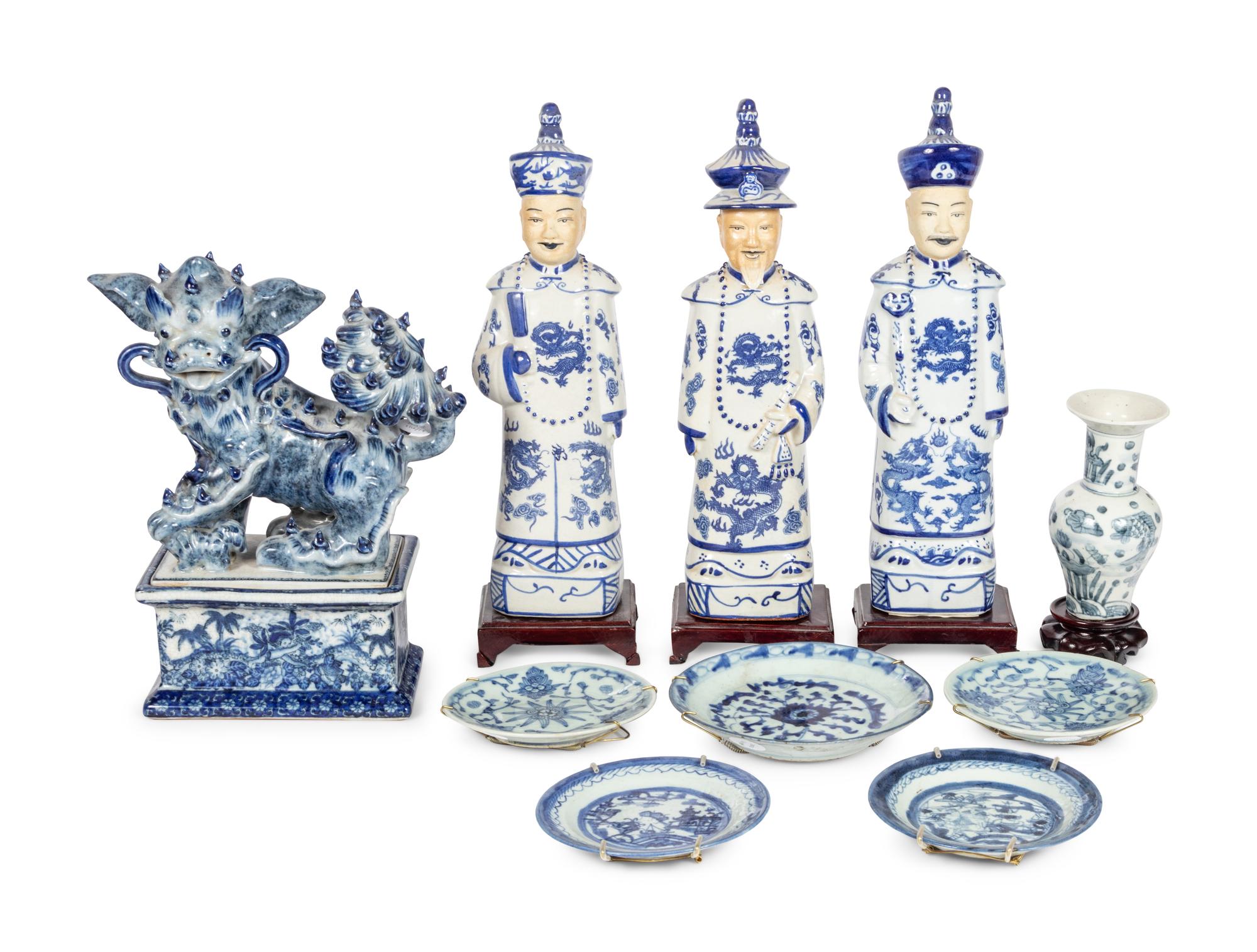 Ten Chinese Porcelain Articles